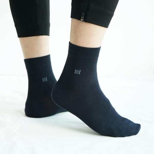 百分百棉弹力宝抗菌商务男袜33997 商品图4