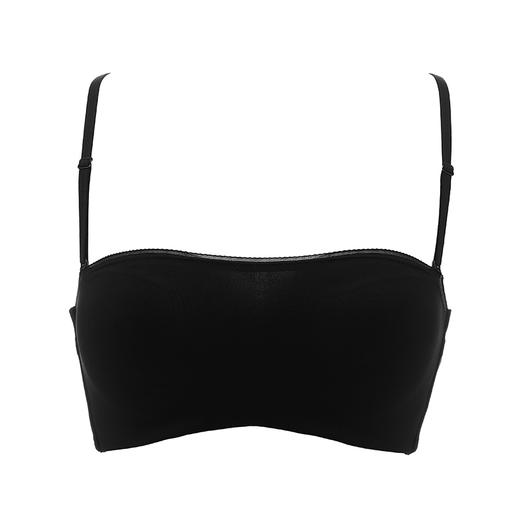 都市丽人0压无痕常规内衣B中厚1/2杯光面泳布文胸三排树脂胶圈LB31B2 商品图4