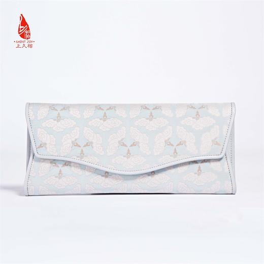 SAINTJOY/上久楷 女士宋锦晚宴包 蓝色祥云纹.蓝色 红色 浅灰色 BWS16C0901 商品图8