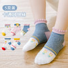 【5双质量不变款式随机】夏季网眼儿童卡通短袜宝宝袜子玻璃丝男女童袜子1-12岁 商品缩略图2