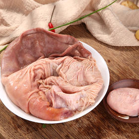 壹号餐桌T7黑猪肉猪肚一副500g冻品~