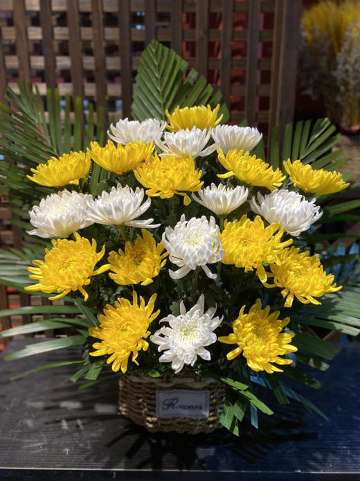 悼念花篮～001款 商品图0