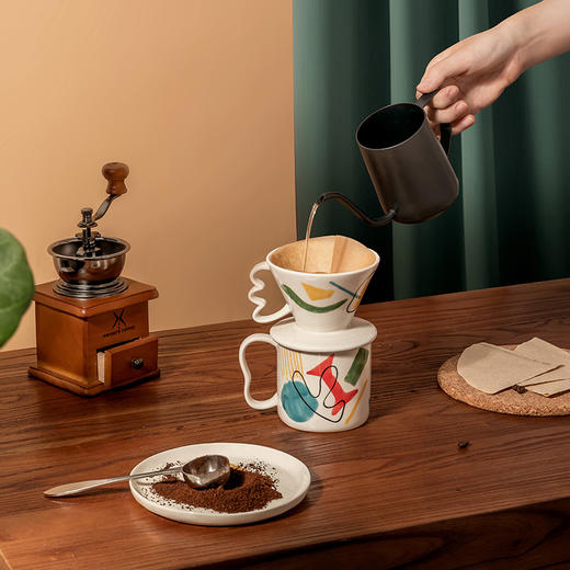 创意有趣 JOYYE 乐天派手绘咖啡杯套组 商品图7