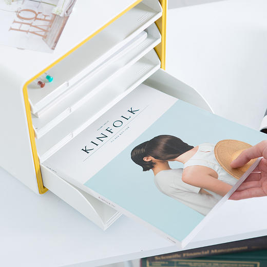 【SYSMAX】Deluxe多彩系列4层多功能开放式文件柜 商品图1