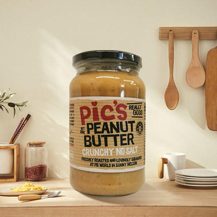 Pic's 颗粒无盐花生酱 380g/瓶【临期特惠 exp20231125】 商品图1