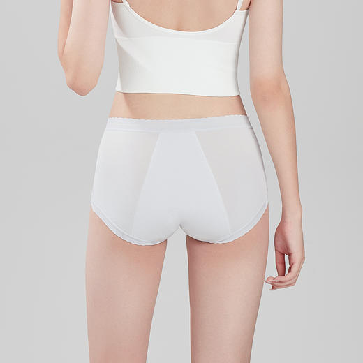 都市丽人功能系列高弹棉平角裤女士内裤中腰平角裤LK38A2 商品图2