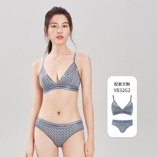 都市丽人薄透丝滑印花泳布内裤YP32C9 商品图6