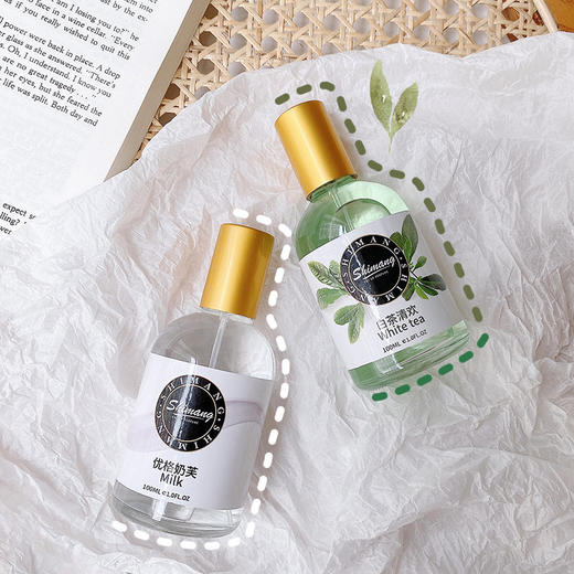 「八款香型！水果调系列」抖音同款诗芒葡萄水蜜桃美食调香水 自然清新100ml香氛精油 商品图1