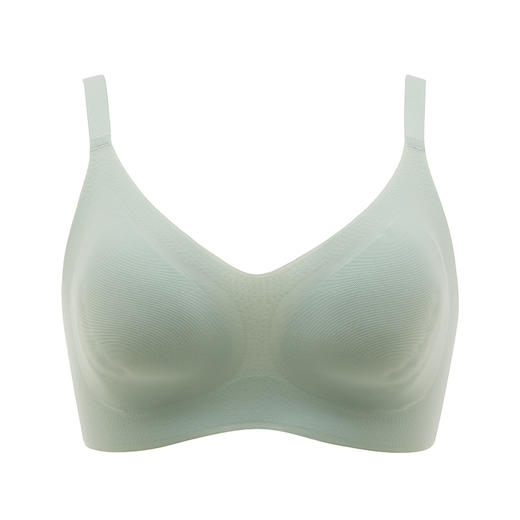 都市丽人Vbra内衣无尺码薄3/4杯网纱文胸三排无钢圈LB36K3 商品图4