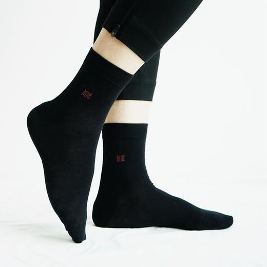 百分百棉弹力宝抗菌商务男袜33997 商品图1