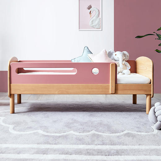 喜梦宝儿童床带护栏男孩小床女孩加宽床边床婴儿床拼接大床 商品图0