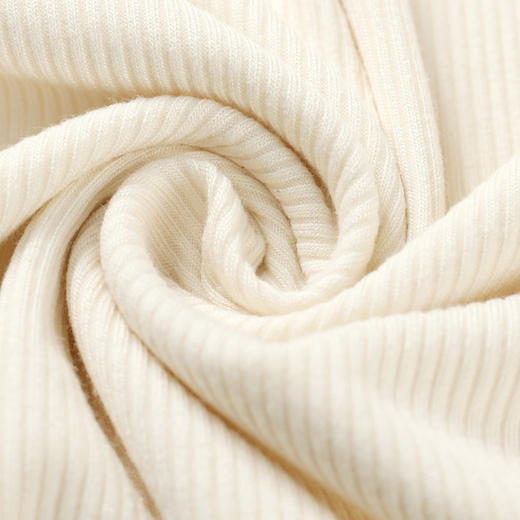 【Cottonmoon棉月】2023春夏新款复古方领法式针织罗纹短袖衫三色可选百搭 商品图3