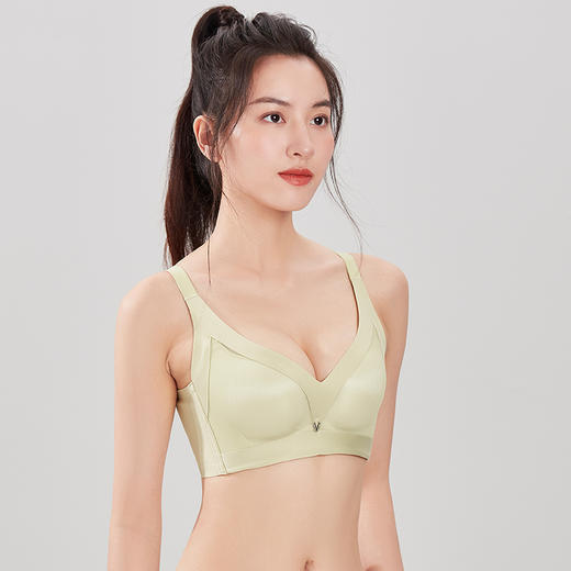 都市丽人舒软挺塑网纱中厚塑身文胸树脂胶圈四排扣LJ34C7 商品图1