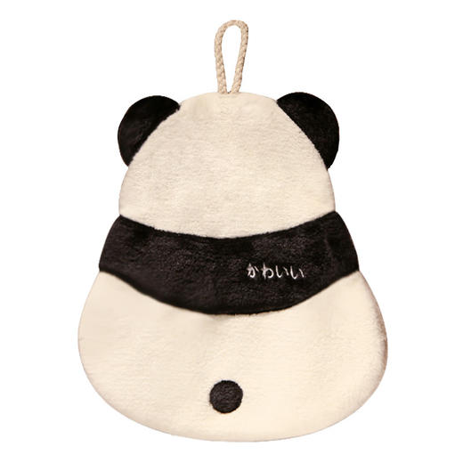 「两款可选！柔软珊瑚绒面料」珊瑚绒擦手巾 居家日用可爱卡通毛绒挂绳款多功能吸水毛巾擦手帕抹布布艺 商品图4