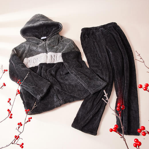 都市丽人法兰绒家居服长袖类FH21N1 商品图0