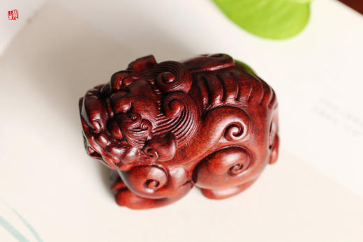 紫檀貔貅摆件 商品图1