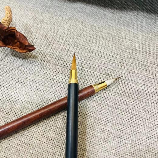 九紫一羊旅行毛笔 红檀兼毫&黑檀狼毫 商品图4