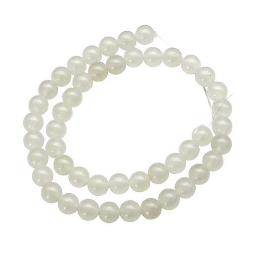 白玉髓珠料意卡米诺手串念珠单颗珠子散珠半成品 商品图7