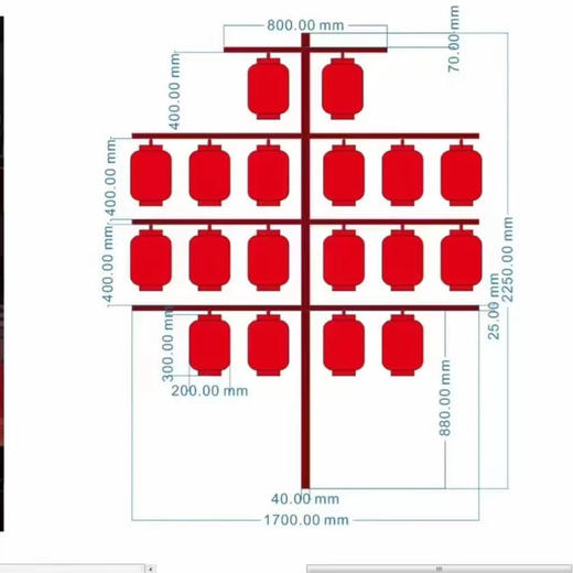 中式摆件路引（运费自理） 商品图1