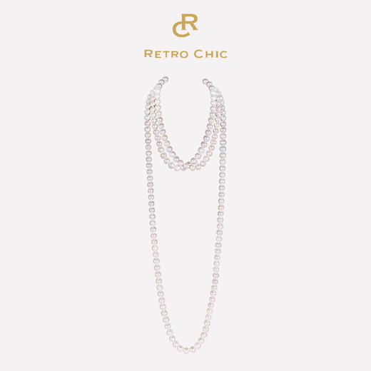 【金靖同款】苏托儿四号天然珍珠项链（10mm，160cm） 商品图0