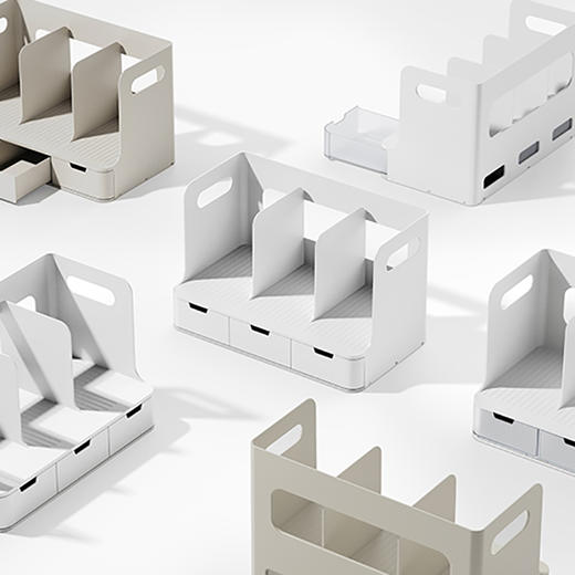 【SYSMAX】Olio Rack 3系列桌面书立书架 商品图2