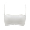 都市丽人0压无痕常规内衣B中厚1/2杯光面泳布文胸三排树脂胶圈LB31B2 商品缩略图5