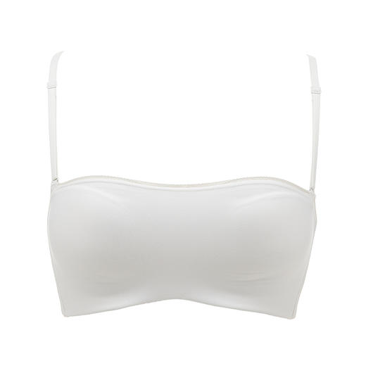 都市丽人0压无痕常规内衣B中厚1/2杯光面泳布文胸三排树脂胶圈LB31B2 商品图5