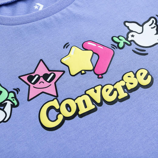CONVERSE 夏 大童 小童 短袖T恤 CNVG-KT-D832 商品图4