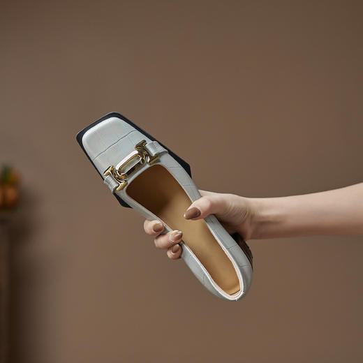 个性百搭，全真皮高品质梦幻单品小皮鞋ND-15057S 商品图7