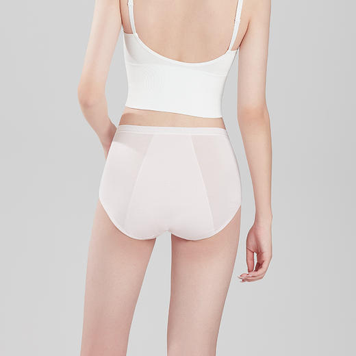 都市丽人生理裤系列莫代尔三角裤女士内裤高腰三角裤LK38A1 商品图2