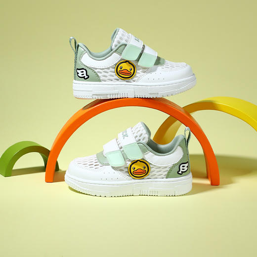 B.Duck小黄鸭童鞋夏季儿童运动鞋22-30 B1483012 商品图4