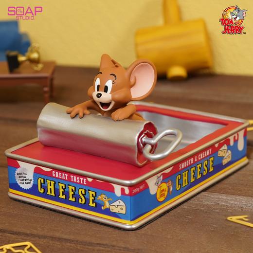 Soap Studio 猫和老鼠 桌面伙伴杰瑞鼠回形针盒 商品图1