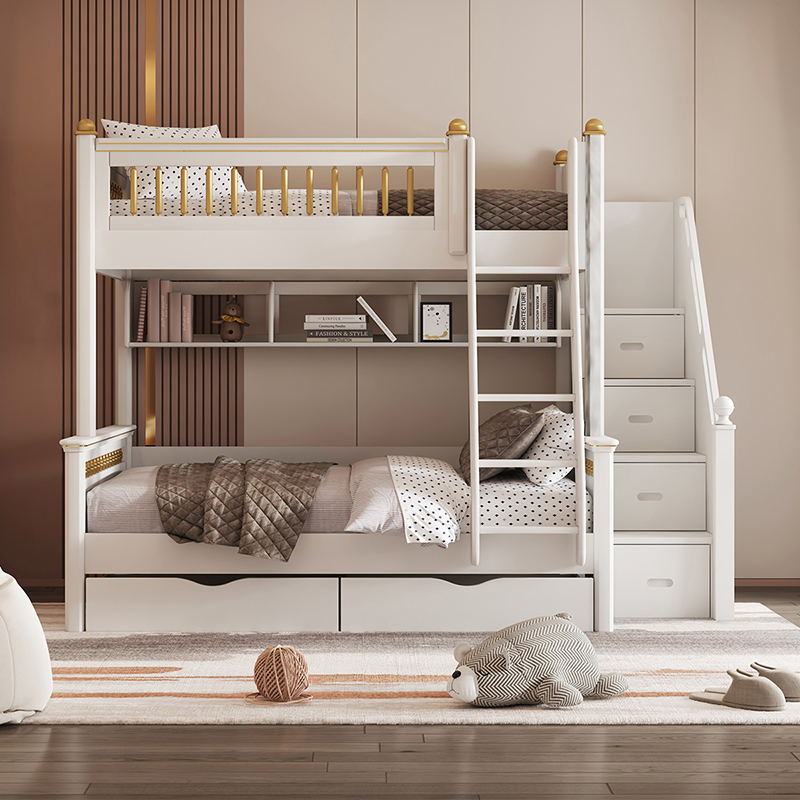 喜梦宝子母床双层床上下铺组合高低床白金系列