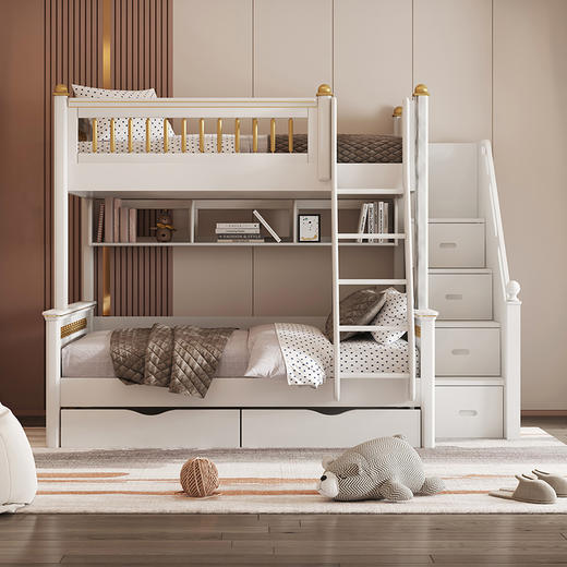 喜梦宝子母床双层床上下铺组合高低床白金系列 商品图0