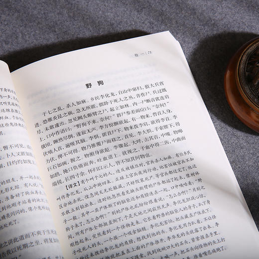 谦德国学文库 聊斋志异全四册（黑皮新版） 商品图4