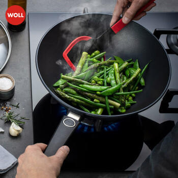 WOLL德国制造不粘炒锅钻石系列30cm中式炒锅少油烟家用炒菜锅进口锅具 商品图0