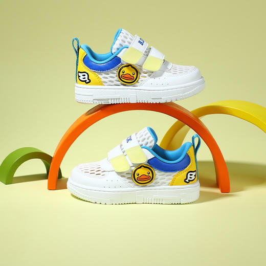 B.Duck小黄鸭童鞋夏季儿童运动鞋22-30 B1483012 商品图2