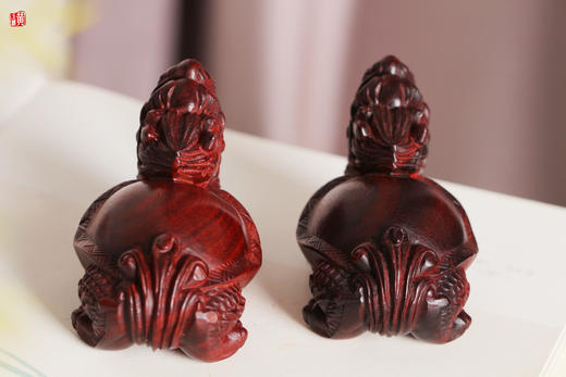 紫檀【龙龟】摆件一对 商品图4