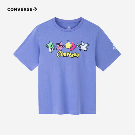 CONVERSE 夏 大童 小童 短袖T恤 CNVG-KT-D832 商品图0