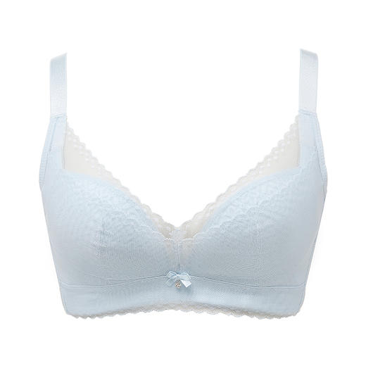 都市丽人WISECOOL内衣BC超薄3/4杯蕾丝文胸三排无钢圈YB32D3 商品图5