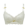 都市丽人自然舒适常规内衣B中厚3/4杯蕾丝文胸三排树脂胶圈LB31A1 商品缩略图5