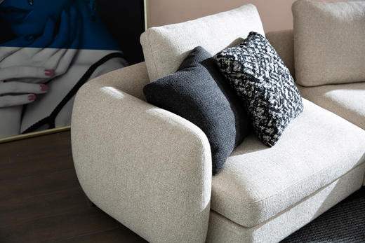 Glamour 转角沙发 | 皮布面料可选，详询客服 商品图5