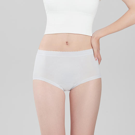 都市丽人功能系列高弹棉平角裤女士内裤中腰平角裤LK38A2 商品图0