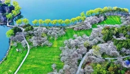 奢壕绍兴599『2晚鑫洲海湾大酒店』逛王牌景点柯岩风景区-兜率天宫-瓜渚湖赏樱：含2早4正，纯玩三日游 商品图0