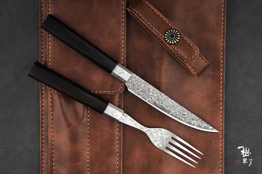三希堂  一树庖丁  手锻大马牛排刀叉套装 商品图6