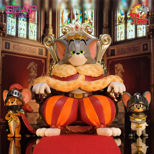 Soap Studio 猫和老鼠 汤姆猫 杰瑞鼠 泰菲 皇室人偶 商品图1