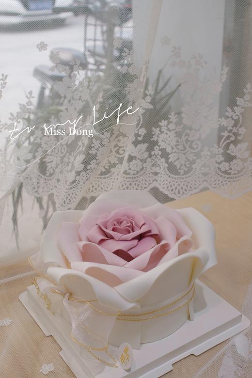 玫瑰花蛋糕（翻糖装饰提前4小时预定） 商品图2