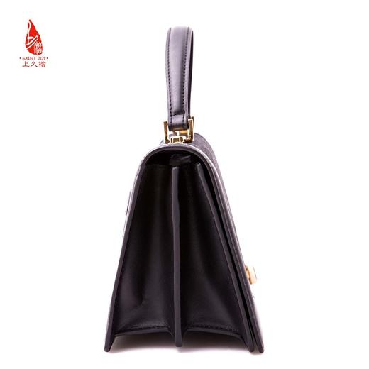 SAINTJOY/上久楷 女士宋锦拎包 缠枝纹 蓝色  红色 黑色 BWS16A0901 商品图12