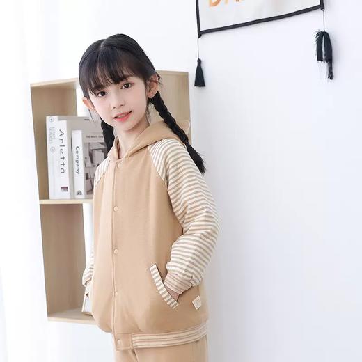 丨有机丨素道彩棉儿童棉衣 棉裤 加厚保暖棉服 男女童同款秋冬长袖棉衣棉裤 纯棉 商品图2