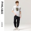 PINLI品立春季新款纯棉印花T恤男士圆领短袖体恤BG231111040 商品缩略图2